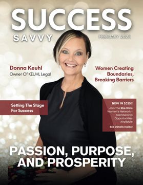 Success Savvy Magazine: February 2025 Edition (en Inglés)