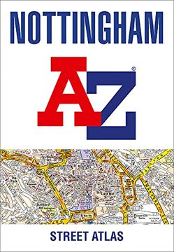 portada Nottingham A-Z Street Atlas (en Inglés)