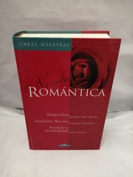 portada Obras Maestras Novela Romántica: Mujercitas, Madame Bovary y Sentido y Sensibilidad (Tapa Dura)