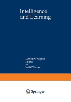 portada Intelligence and Learning (in English)
