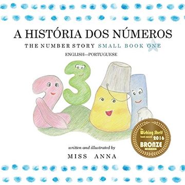 portada The Number Story 1 a História DOS Números: Small Book One English-Portuguese