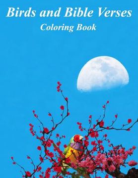 portada Birds and Bible Verses Coloring Book (en Inglés)