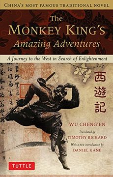 portada The Monkey King's Amazing Adventures: A Journey to the West in Search of Enlightenment. China's Most Famous Traditional Novel (en Inglés)