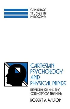 portada Cartesian Psychology and Physical Minds Paperback: Individualism and the Science of the Mind (Cambridge Studies in Philosophy) (en Inglés)