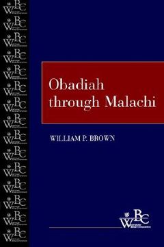 portada obadiah through malachi (in English)