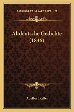 portada Altdeutsche Gedichte (1846) (en Alemán)