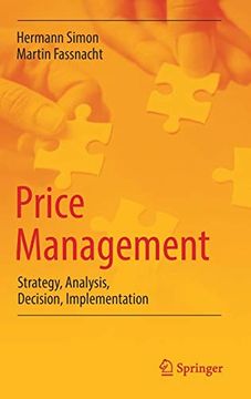 portada Price Management: Strategy, Analysis, Decision, Implementation (en Inglés)