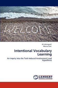 portada intentional vocabulary learning (en Inglés)