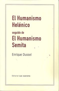 portada Humanismo Helenico Seguido de el Humanismo Semita