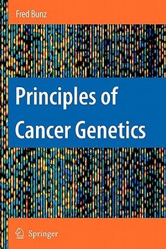 portada principles of cancer genetics (en Inglés)