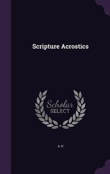 portada Scripture Acrostics (en Inglés)