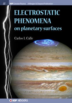 portada Electrostatic Phenomena on Planetary Surfaces (en Inglés)