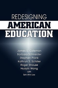 portada redesigning american education (en Inglés)