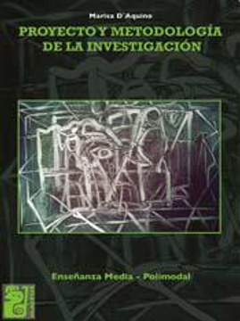 portada proyectos y metodologias de la inves (in Spanish)