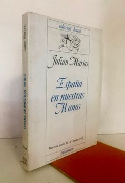 portada España en Nuestras Manos. Tercera Parte de la España Real.