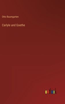 portada Carlyle und Goethe (en Alemán)