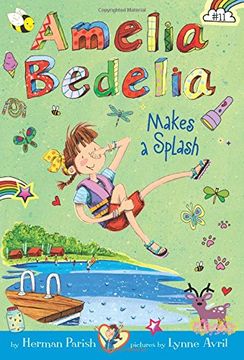 portada Amelia Bedelia Chapter Book #11: Amelia Bedelia Makes a Splash (en Inglés)