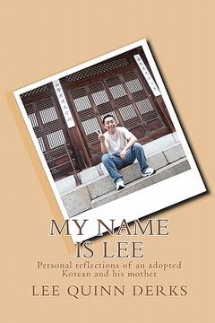 portada my name is lee (en Inglés)