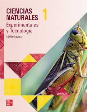 portada Ciencias Naturales 1 Experiencias y Tecnología. Bachillerato