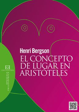 portada Concepto de Lugar en Aristoteles, el (in Spanish)