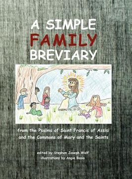 portada a simple family breviary, large print edition (en Inglés)