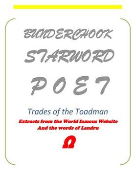 portada Bunderchook Starword Poet: Trades of the Toadman (en Inglés)
