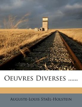 portada Oeuvres Diverses ...... (in French)