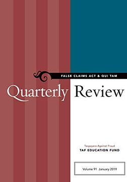 portada False Claims act & qui tam Quarterly Review (in English)