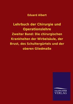 portada Lehrbuch Der Chirurgie Und Operationslehre