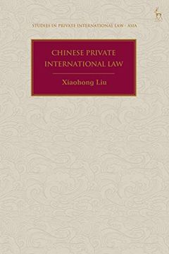 portada Chinese Private International law (Studies in Private International law - Asia) (en Inglés)