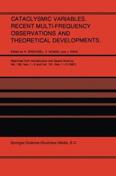 portada Cataclysmic Variables. Recent Multi-Frequency Observations and Theoretical Developments: Proceedings of IAU Colloquium No. 93, held in Bamberg, F.R.G., June 16–19, 1986