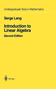 portada Introduction to Linear Algebra (Undergraduate Texts in Mathematics) (in English)