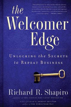 portada The Welcomer Edge: Unlocking the Secrets to Repeat Business (en Inglés)