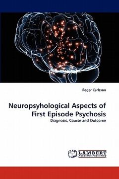 portada neuropsyhological aspects of first episode psychosis (en Inglés)