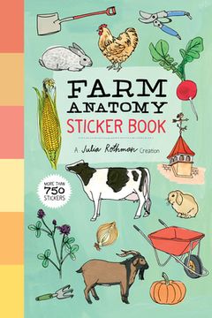 portada Farm Anatomy Sticker Book: A Julia Rothman Creation; More Than 750 Stickers 