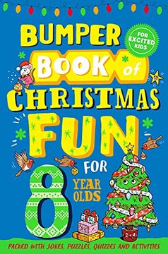 portada Bumper Book of Christmas fun for 8 Year Olds (en Inglés)