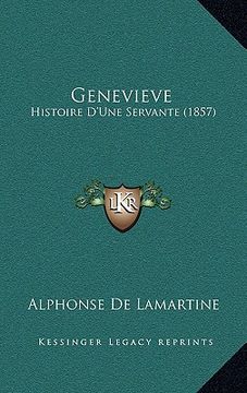 portada Genevieve: Histoire D'Une Servante (1857) (en Francés)