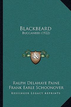 portada blackbeard: buccaneer (1922) (in English)