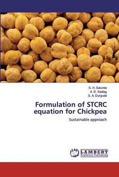 portada Formulation of STCRC equation for Chickpea (en Inglés)
