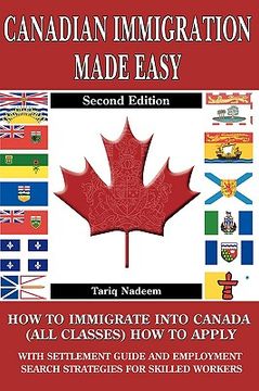 portada canadian immigration made easy - 2nd edition