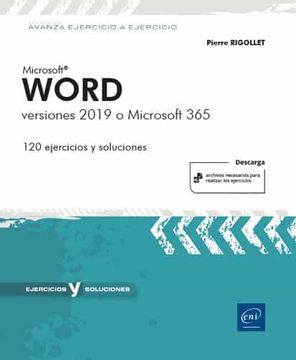 portada Word: Versiones 2019 u Office 365 (in Spanish)