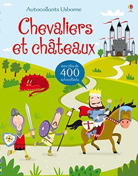 portada Chevaliers et Châteaux - Autocollants Usborne (en Francés)