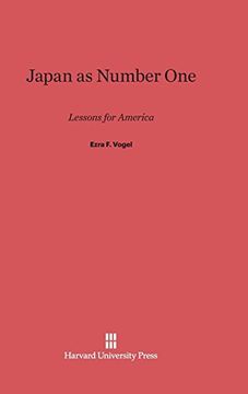 portada Japan as Number one (en Inglés)