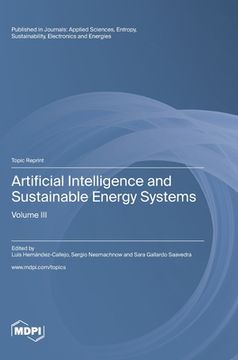 portada Artificial Intelligence and Sustainable Energy Systems: Volume III (en Inglés)