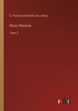 portada Obras literarias: Tomo 3