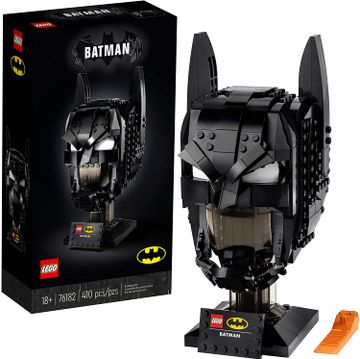portada LEGO DC Batman: Batman Cowl 76182 - Kit de construcción coleccionable de modelo de Batman (410 piezas)