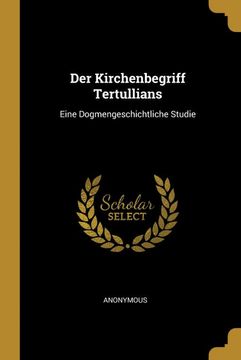 portada Der Kirchenbegriff Tertullians 