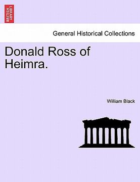 portada donald ross of heimra. (en Inglés)