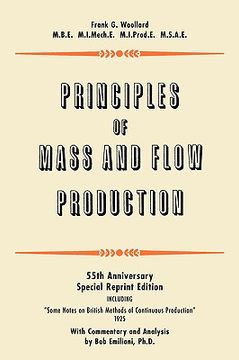 portada principles of mass and flow production (en Inglés)