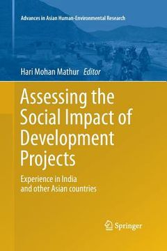 portada Assessing the Social Impact of Development Projects: Experience in India and Other Asian Countries
